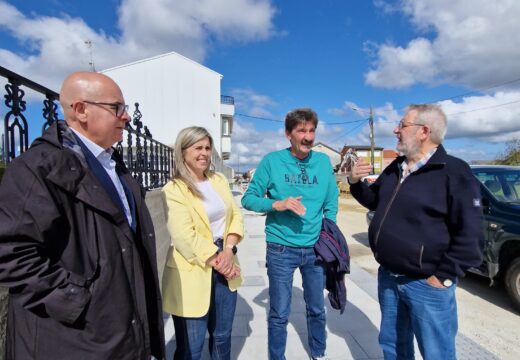 Deputación da Coruña e Concello de Carballo avanzan en novos proxectos de mellora da mobilidade na rede viaria provincial
